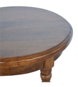 Mango Wood Small Round Tea Table