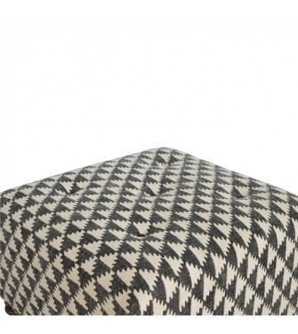 Repose-pieds d'appoint en jute
