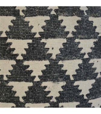 Jute Durrie Round Footstool