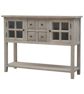 Stone Wash Glazed Console