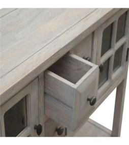 Stone Wash Glazed Console