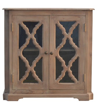 Buffet vitré sculpté