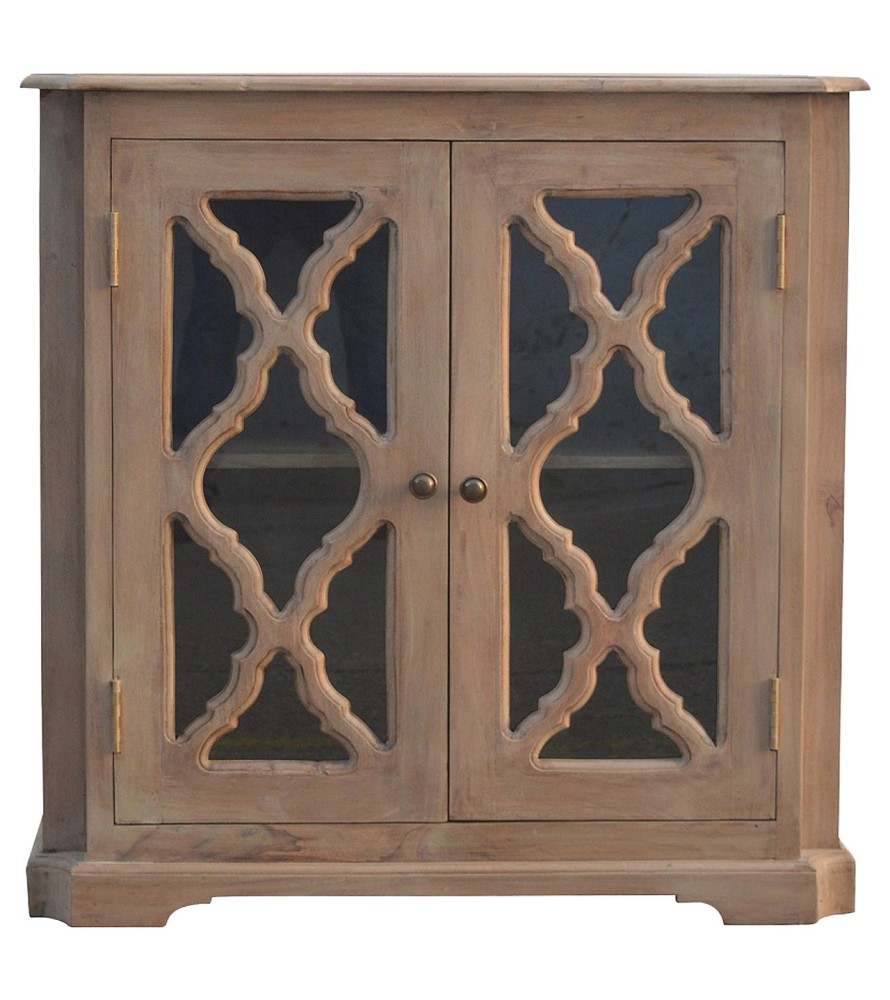 Buffet vitré sculpté