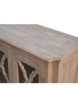 Buffet vitré sculpté