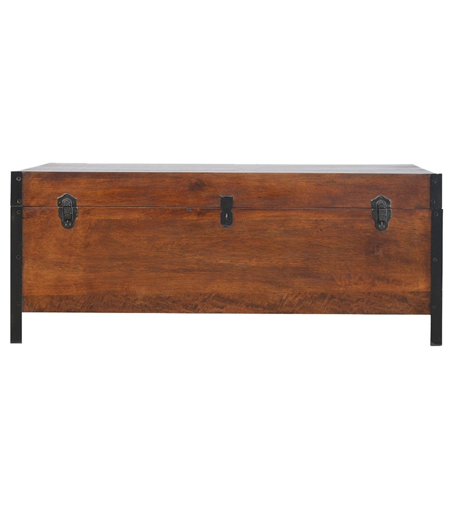 Industrial Lid up Blanket Box