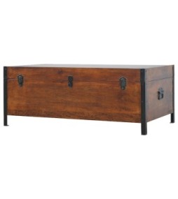 Industrial Lid up Blanket Box