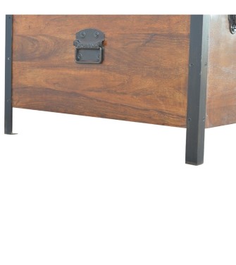 Industrial Lid up Blanket Box