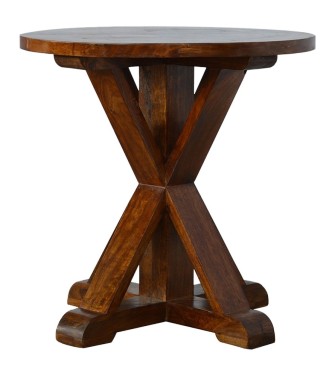 Chestnut Tristle Round Table