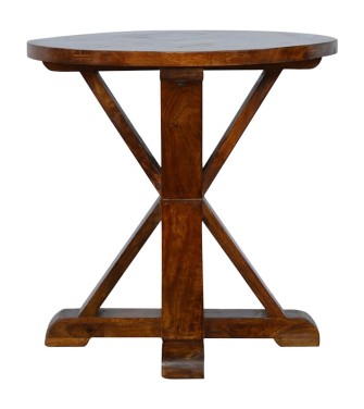Chestnut Tristle Round Table