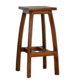 Tabouret de bar en bois massif
