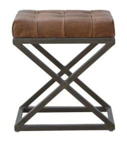 Industrial Cross Metal Coffee Table