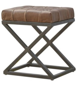 Industrial Cross Metal Coffee Table