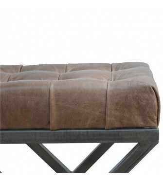 Industrial Cross Metal Coffee Table