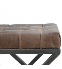 Industrial Cross Metal Coffee Table