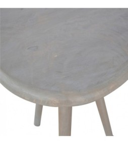Lulu Round Tripod End Table