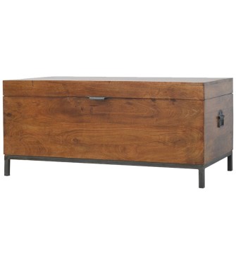 Industrial Wooden Storage Box
