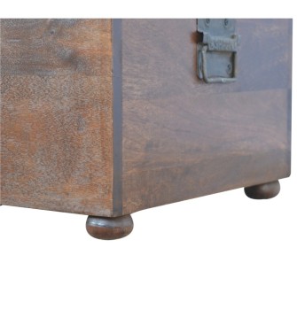 White Linen Storage Trunk