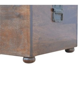 White Linen Storage Trunk