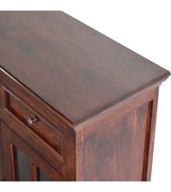 Grand buffet en merisier verni