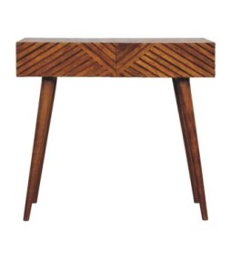Chestnut Lille Console Table