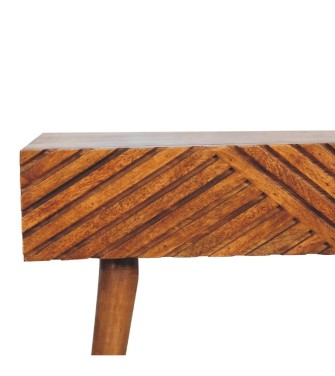 Chestnut Lille Console Table