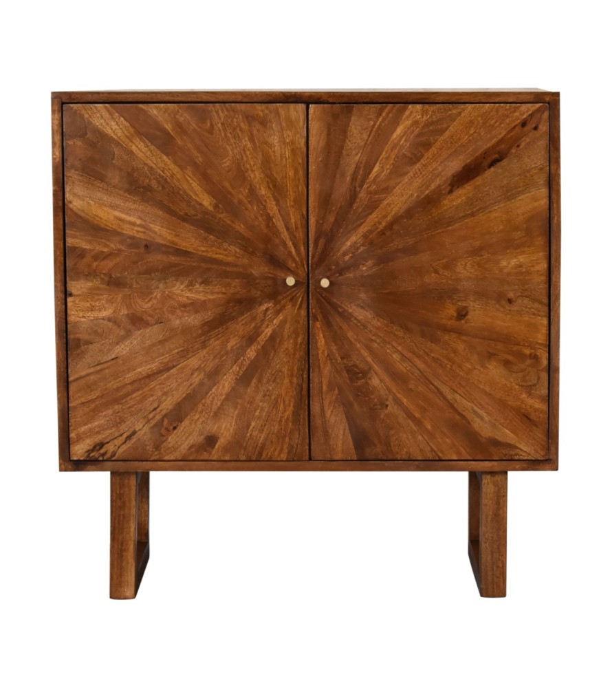 U-Shape Chestnut Sunrise Cabinet