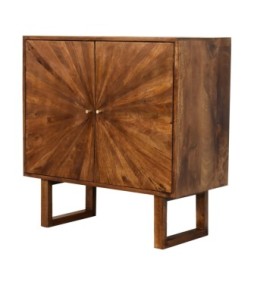 U-Shape Chestnut Sunrise Cabinet