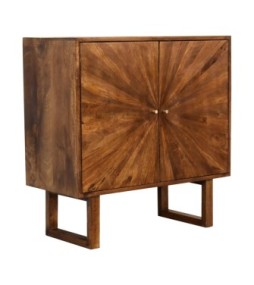 U-Shape Chestnut Sunrise Cabinet