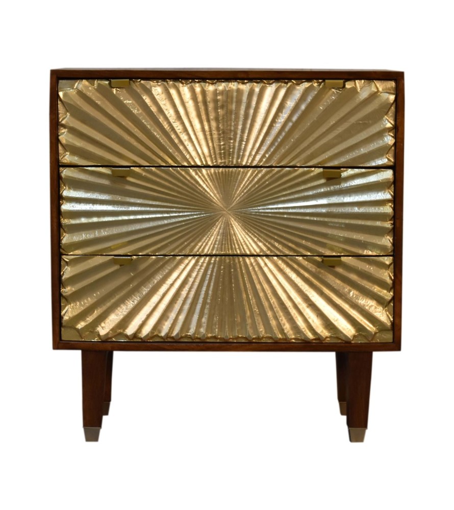 Manila Gold Tapered Chest