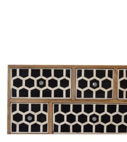 U-Shape Bone Inlay Chest