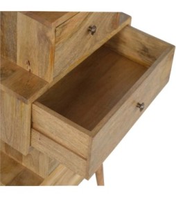 Solid Wood Tower Chest Cabinet