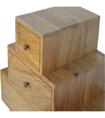 Solid Wood Tower Chest Cabinet