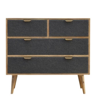 Grey Tweed Chest