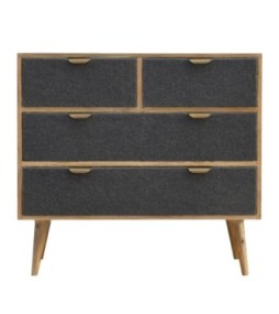 Grey Tweed Chest