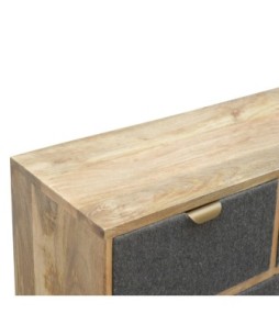 Grey Tweed Chest