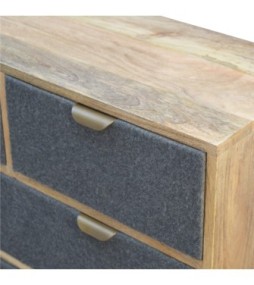 Grey Tweed Chest