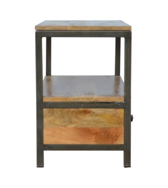 Coffee Table with Iron Base
