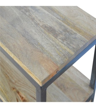 Coffee Table with Iron Base
