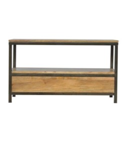 Coffee Table with Iron Base