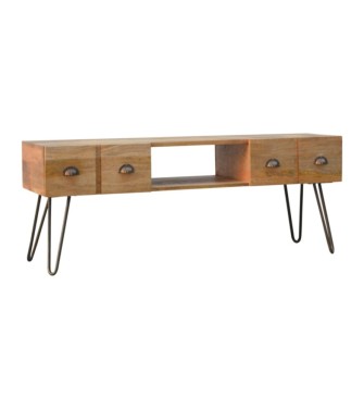 Meuble TV avec piètement en fer