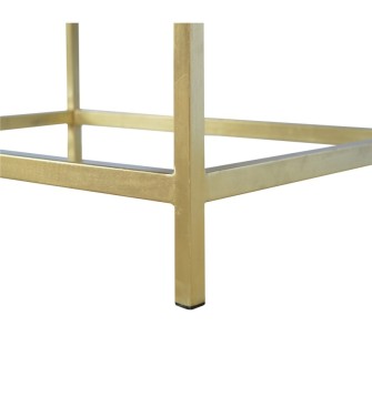 Rectangle Gold Coffee Table