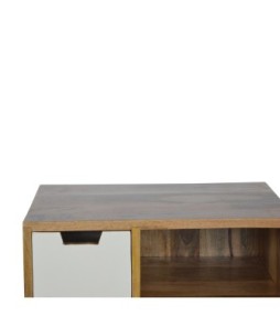 Grey and White Drawer Cabinet