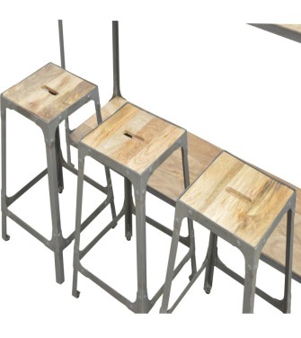 Hallway Console with 3 Stools