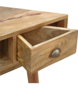Bureau d'angle en bois massif