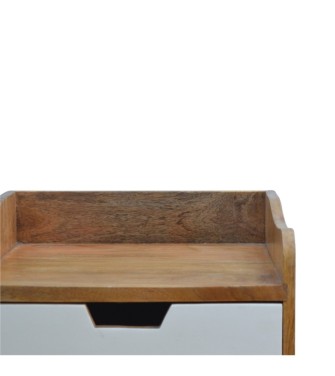 Table de chevet à dégradé vert