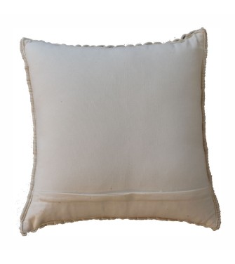 2x Knit Natural White Cushions