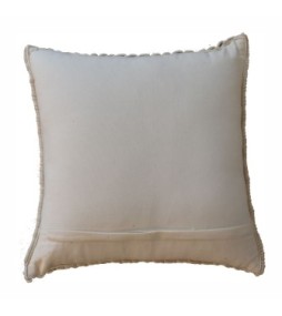2x Knit Natural White Cushions