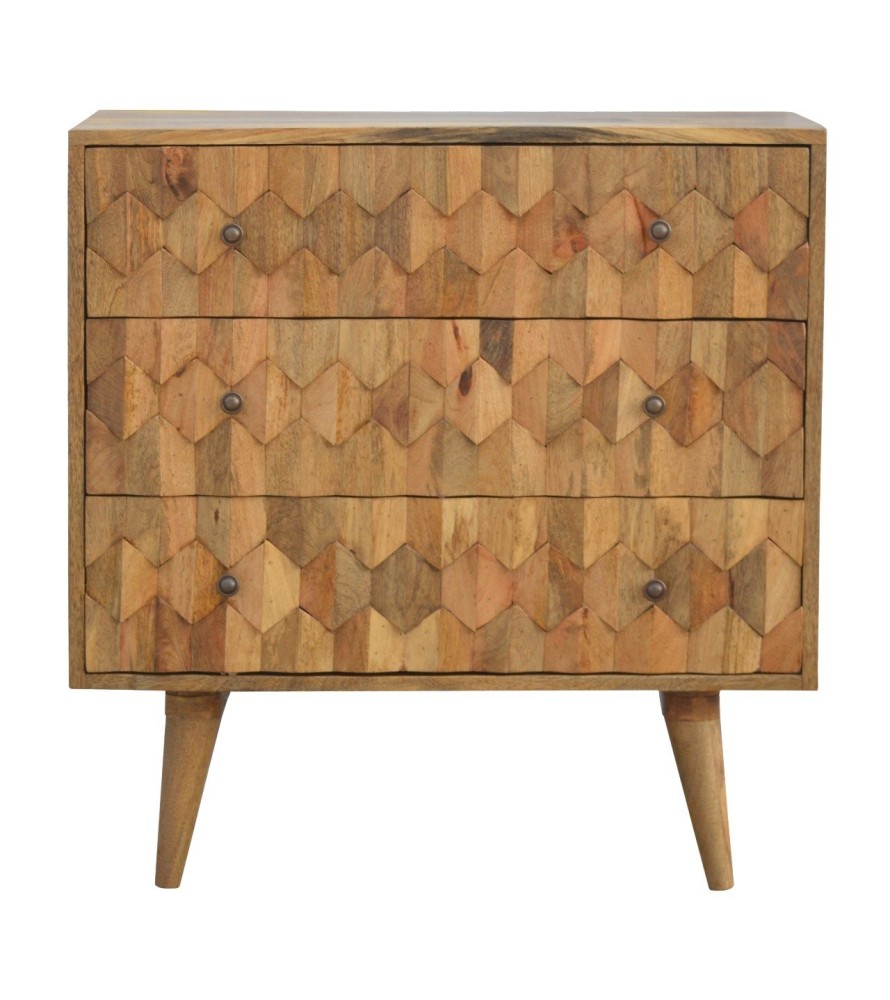 Pineapple Carved Chest