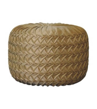 Pouf Hart Ocre
