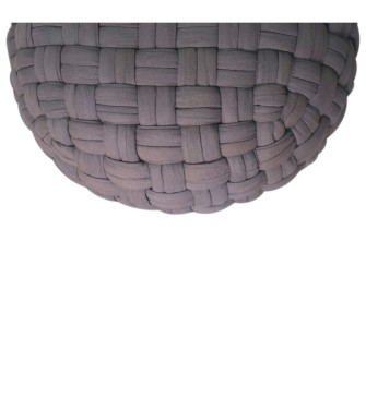Pouf Tube Gris